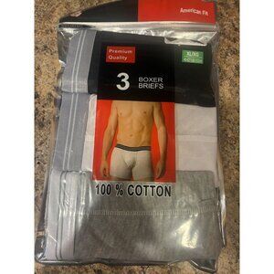 Men's American Fit Boxer Briefs